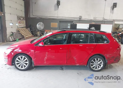 2015 Volkswagen Golf Sportwagen Tsi Se 4-Door из США, поврежденный, VIN 3VWC17AU0FM508346